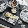 Rectangular Platter Mango Wood Black/White