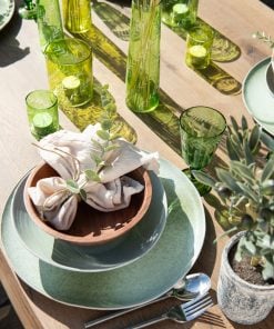 Splashes Dinner Plate Mint