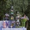 Lavender Cylinder Candle Holder Lavender Cylinder Candle Holder