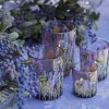 Lavender Cylinder Candle Holder