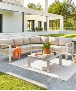 Evasion Corner Sofa 5 Seats Olefin