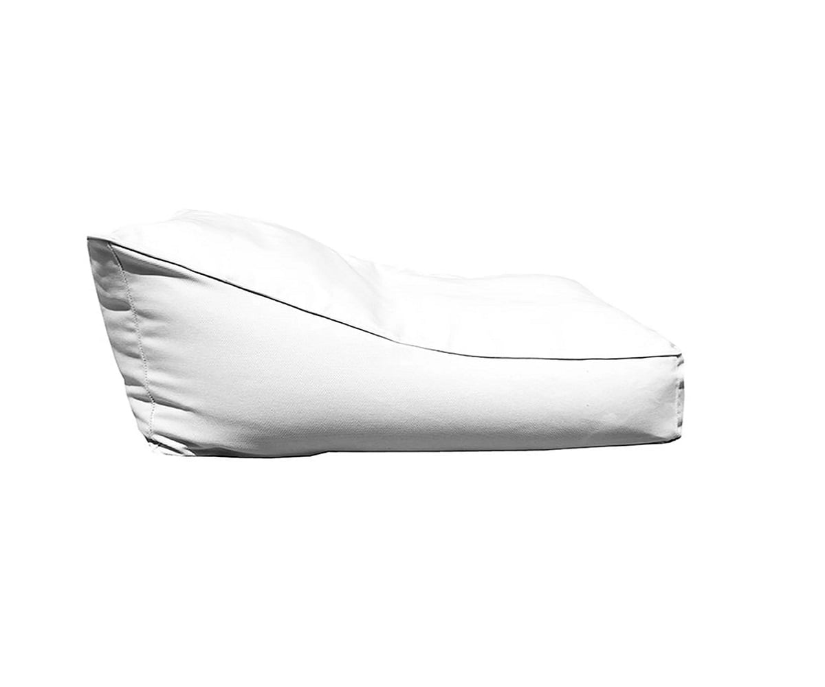 I135095-1 Mx Home White Raffia Sun Lounger