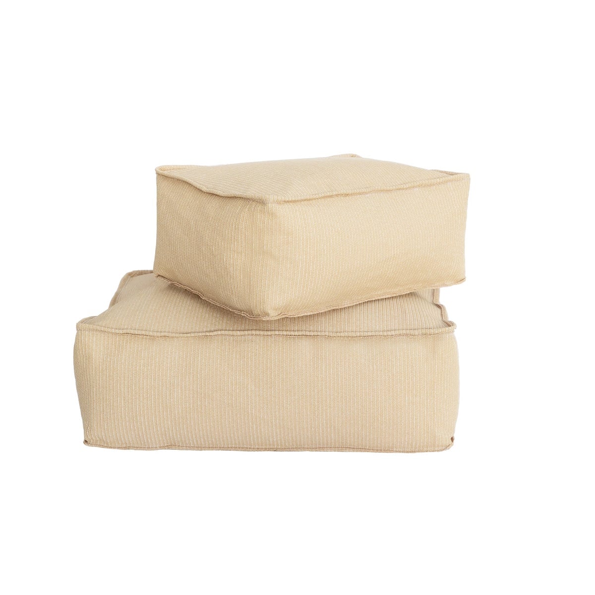 I135128-1 Mx Home Small Floor Cushion Raffia Effect