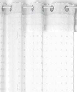 Lily Sheer Curtains 140 X 240 White