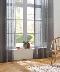 Sab Sheer Curtains Grey