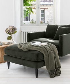 Candice Ottoman Velvet