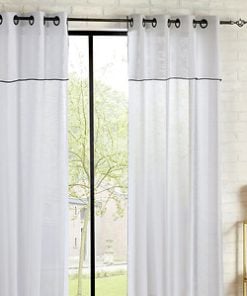 Fred Valance Curtains White