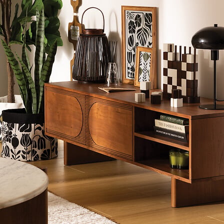 I135292 Nanda Tv Unit With 2 Doors