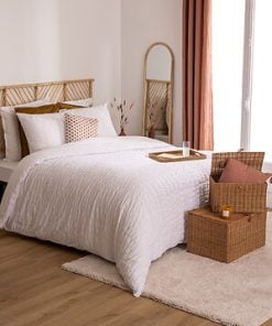 Seersuck Bed Linen Set 260 X 240 Cm
