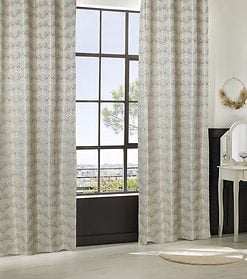 Jacquard Curtain Mizani Beige
