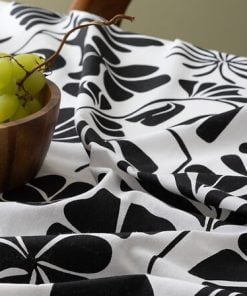 Printed Tablecloth Twisted Lime