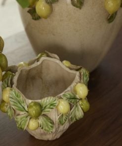 Freaky Lemons Amphora Vase H.35