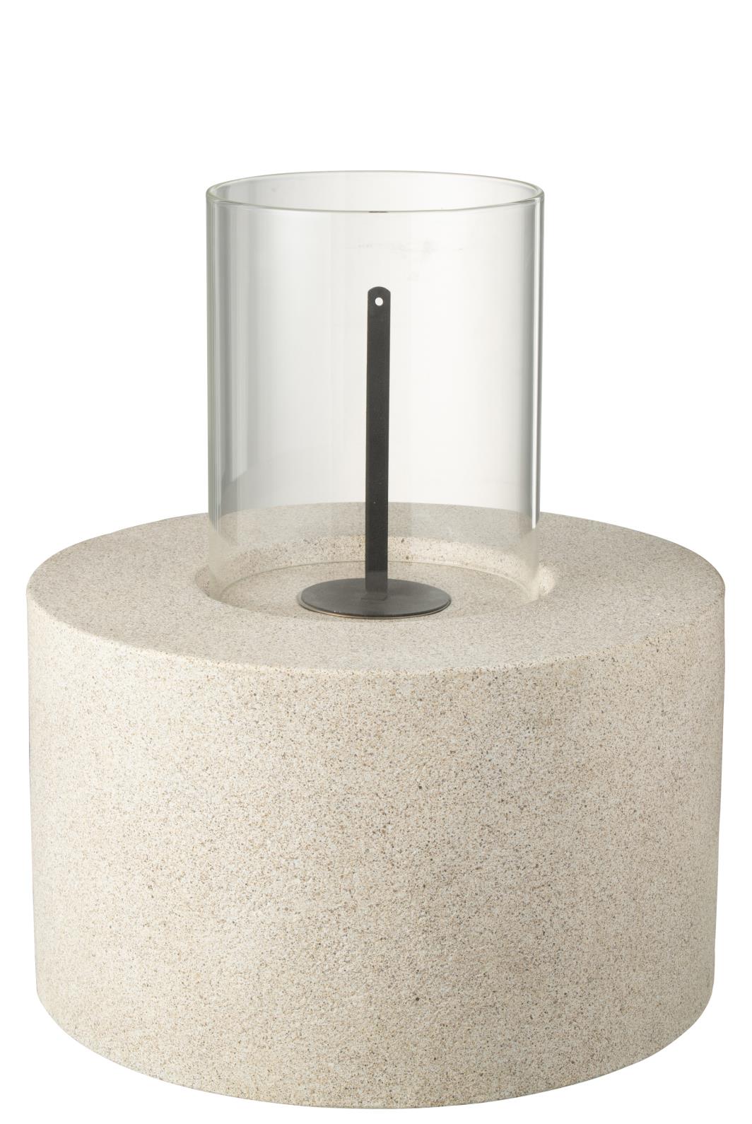 Flower Pot David Clay White Large