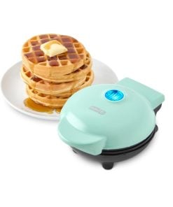 Dash Waffle Maker 10cm Plate Aqua