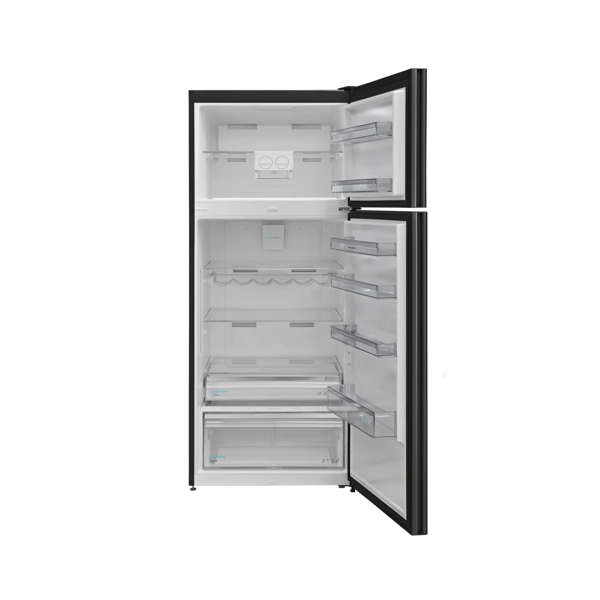 FRAREFFR-543GL-BLACK-1 France Fridge 20 CFT