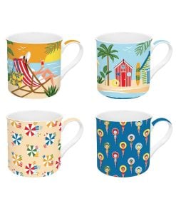 Easy Life Set Of 4 Mugs