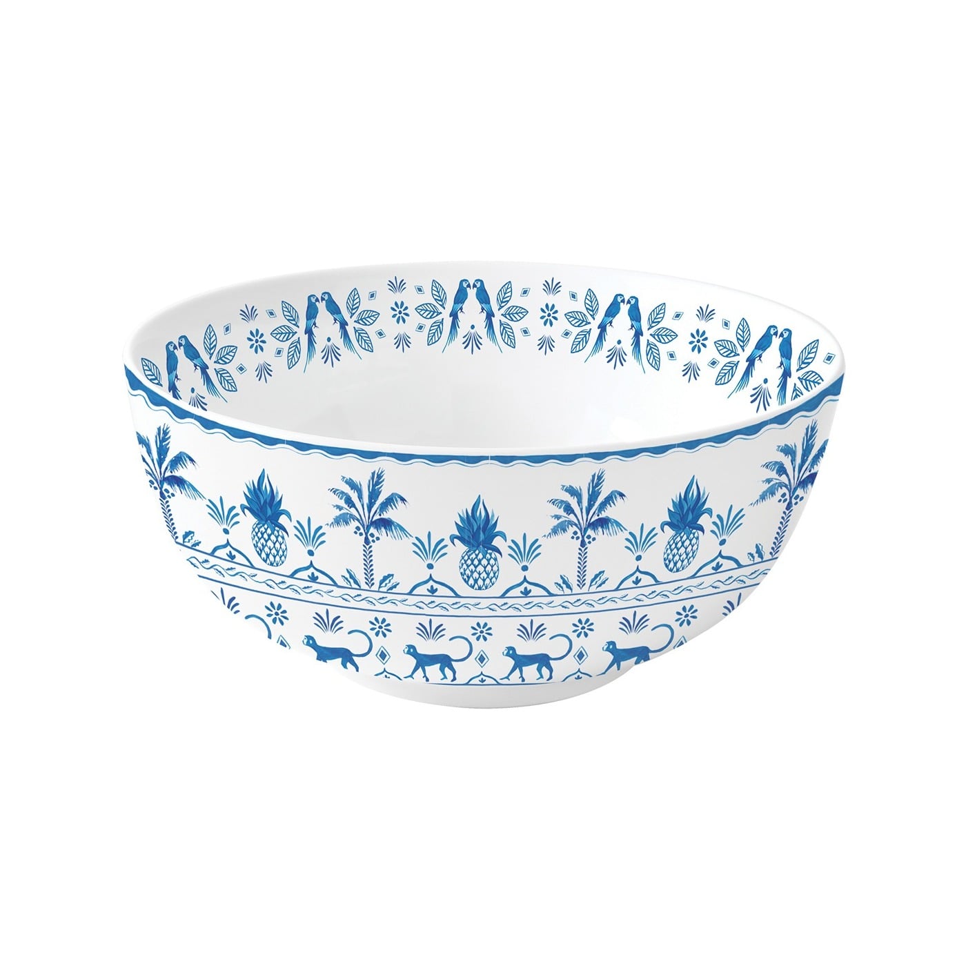 I136137 Easy Life Bowl Blue Exotic Vibes