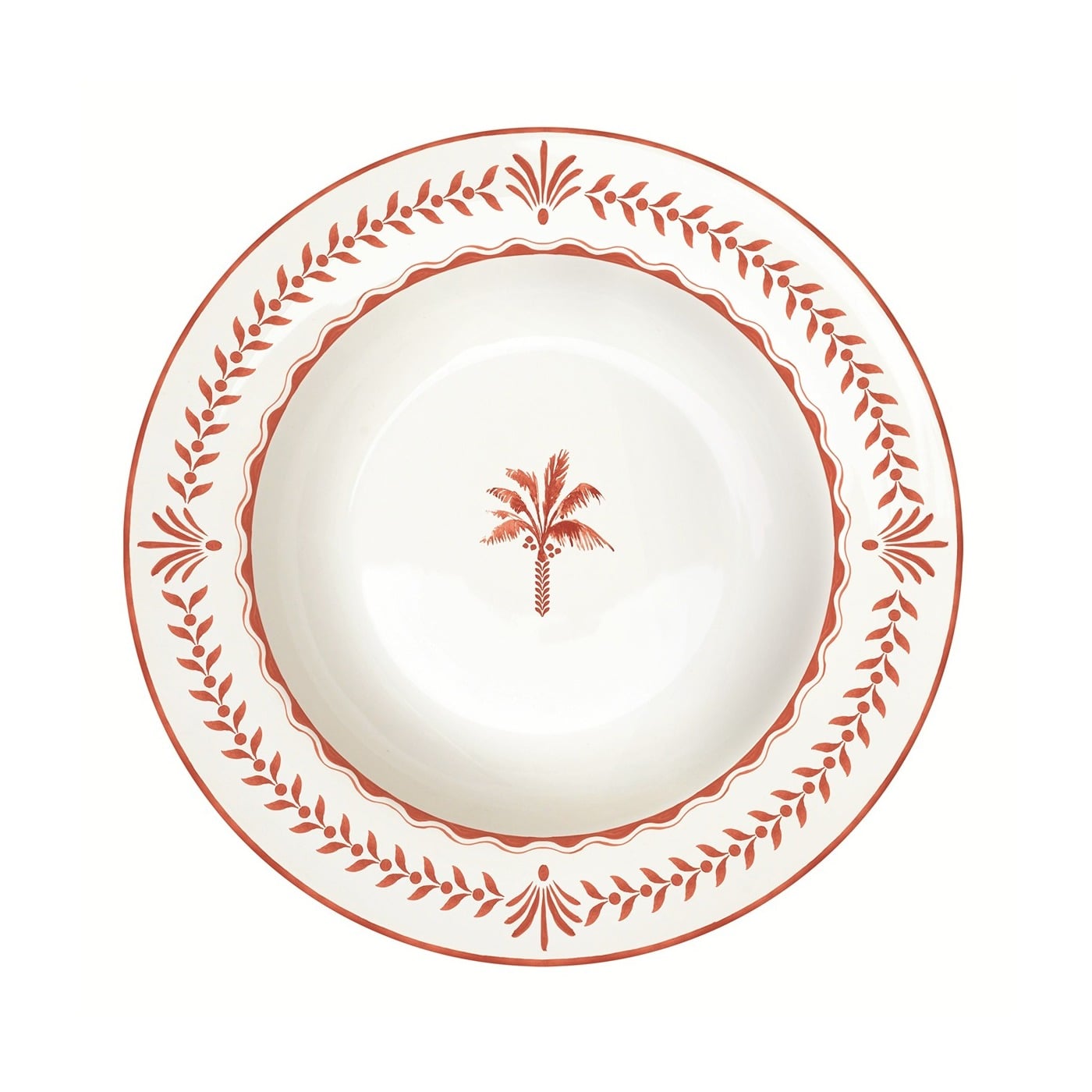 I136143 Easy Life Orange Soup Plate Exotic Vibes