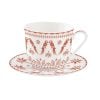 Easy Life Breakfast Cup With Orange Plate Exotic Vibes Easy Life Breakfast Cup With Orange Plate Exotic Vibes