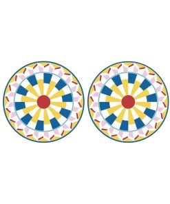 Easy Life Set Of 2 Placemats Geocromia