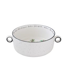 Easy Life Set Of 2 Bowls With Handles Herbarium