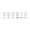 Easy Life Rainbow Set Of 6 Multicolor Wine Glasses Easy Life Rainbow Set Of 6 Multicolor Wine Glasses