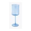 Easy Life Set Of 2 Rainbow Blue Long Wine Glasses