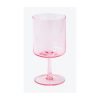 Easy Life Set Of 2 Rainbow Pink Short Wine Glasses Easy Life Set Of 2 Rainbow Pink Short Wine Glasses