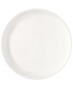 Easy Life Tiffany White Round Serving Plate