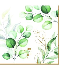 Easy Life Pack Of 20 Paper Napkins Botanique