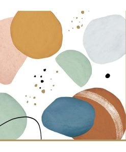 Easy Life Pack Of 20 Paper Napkins Shapes