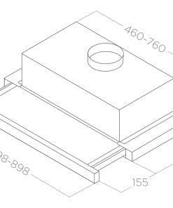 Elica Elite Cooker Hood 90cm