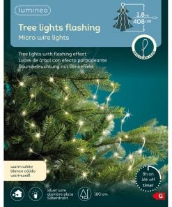 Alternative view of Micro Led Tree Outd Silv