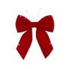 18 X 23" Red Velvet Bow Uv