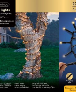 Alternative view of LED Pro-lights cluster lights steady outdoor