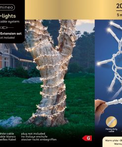 Alternative view of LED Pro-lights cluster lights steady outdoor
