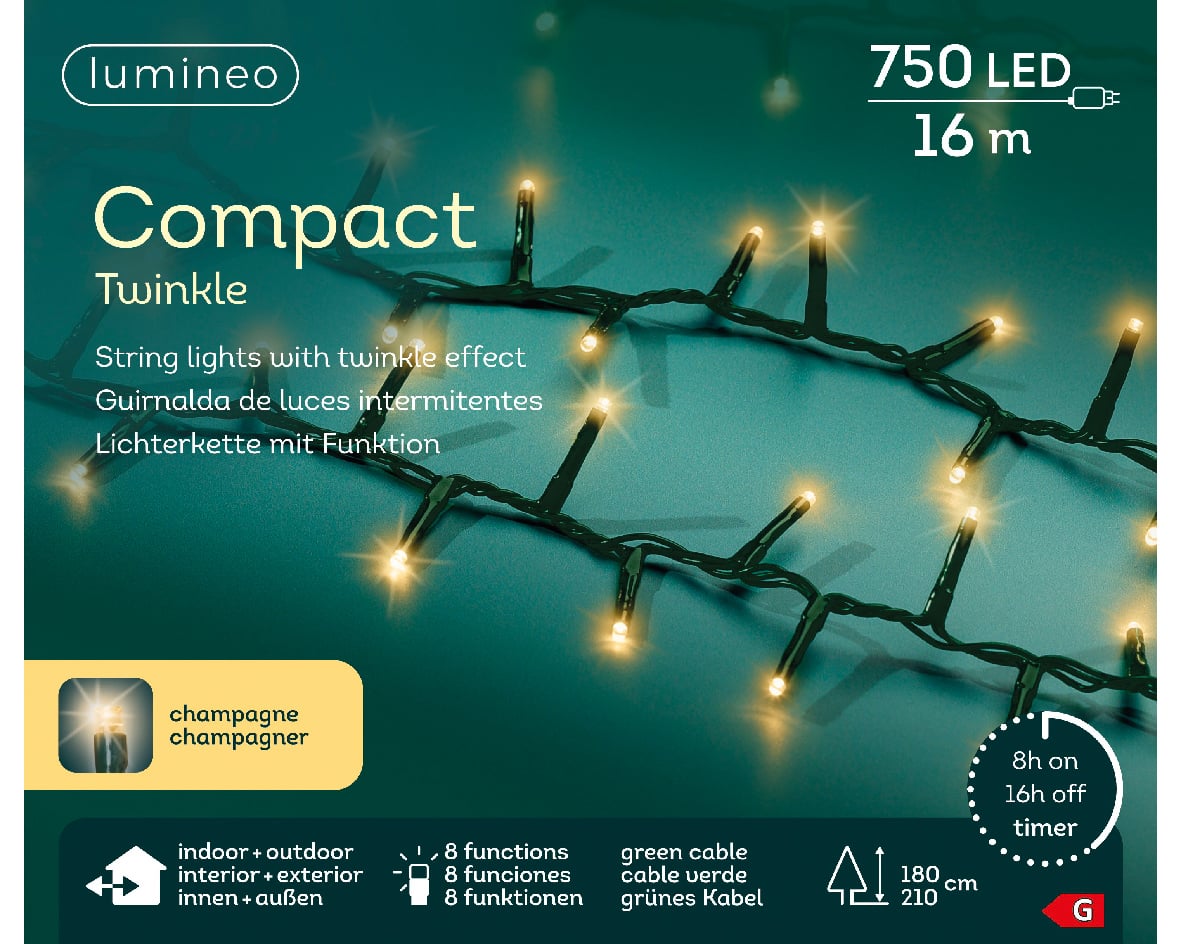 LED compact lights 8 function twinkle effect outdoor LED compact lights 8 function twinkle effect outdoor