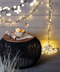 LED cherry lights 8 function twinkle effect outdoor