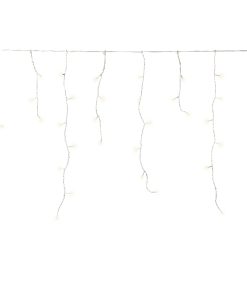 Leds connect icicle lights 8 function twinkle effect outdoor