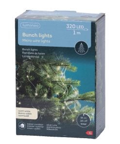 Alternative view of Micro LED bunch lights steady outdoor