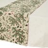 Tablerunner cotton rectangular n/a misletoe and holly leaf Tablerunner cotton rectangular n/a misletoe and holly leaf