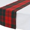 Tablerunner cotton rectangular check Tablerunner cotton rectangular check