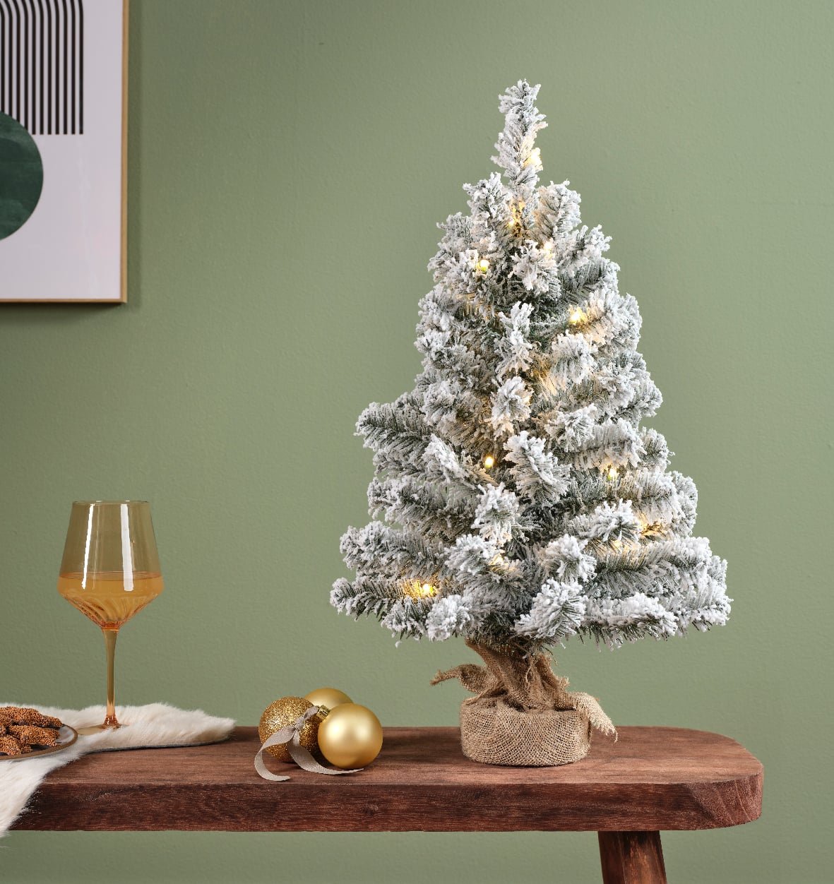 Imperial mini tree snowy LED BO indoor Imperial mini tree snowy LED BO indoor