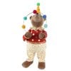 Bear polyester pompom