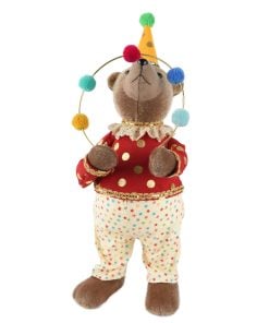 Bear polyester pompom