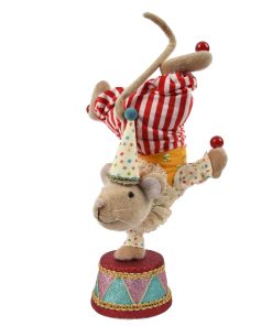Mouse polyester on stage