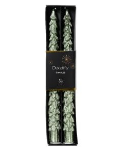 Dinner candle paraffin dinner candle tree metallic