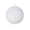 White Pearl Ball Ornament 12Cm