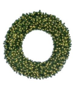 Grand Teton Wreath Led 25Cm