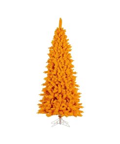 Flocked Yellow Art Chr Tre 2M